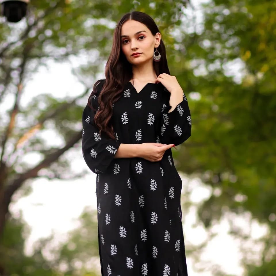 Women's Printed Linen 2-Piece Dress - Comfortable and Lightweight, Linen Fabric