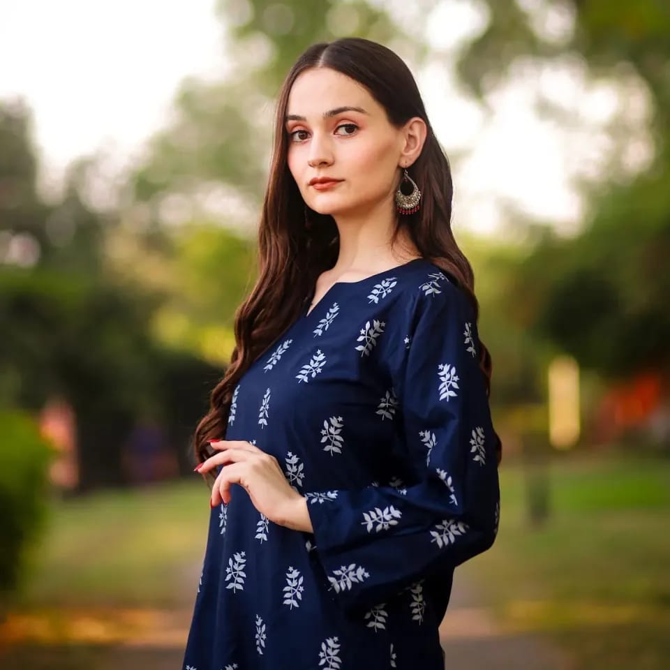 Women's Printed Linen 2-Piece Dress - Comfortable and Lightweight, Linen Fabric