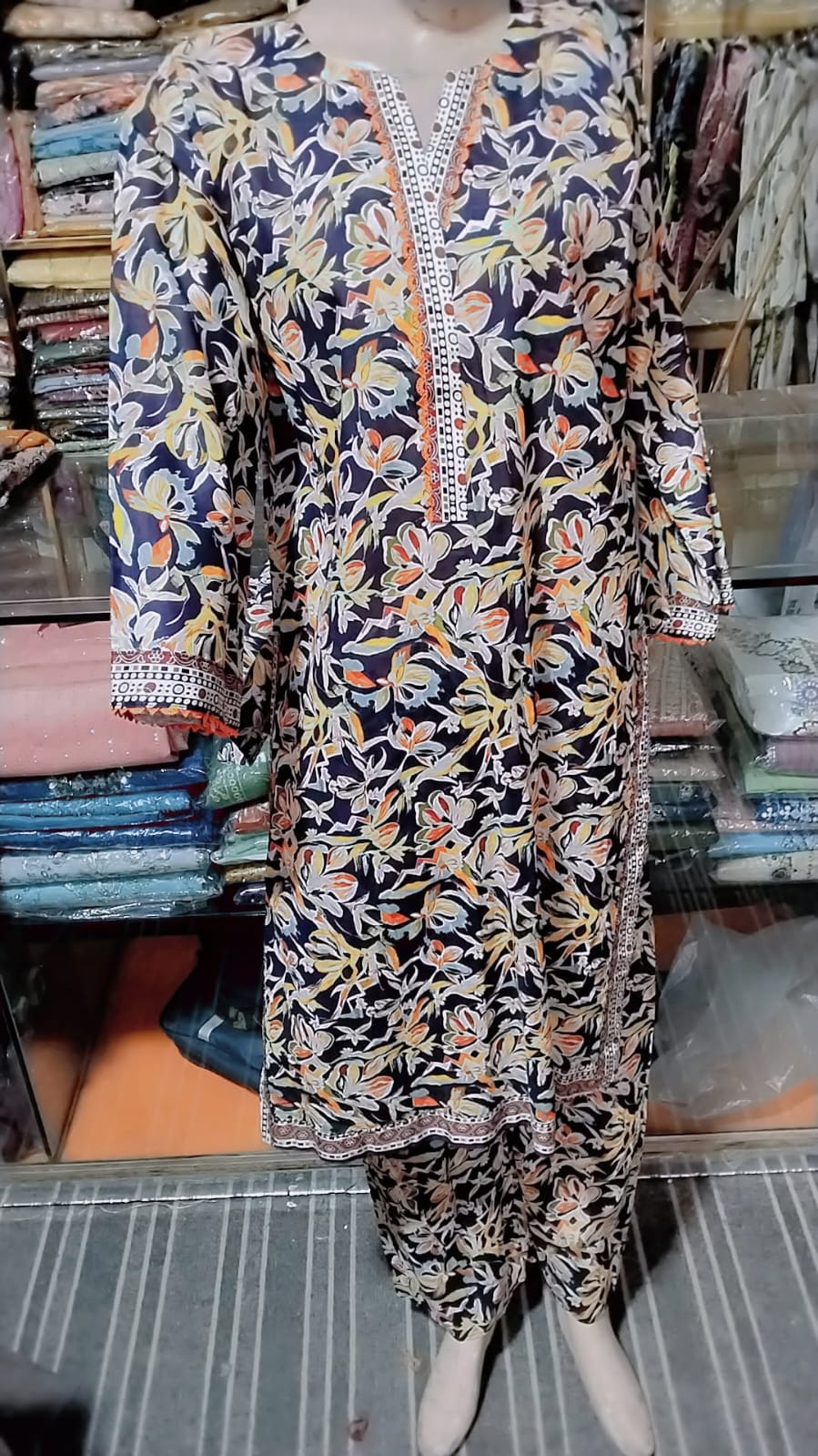 ORIGINAL BIN SAEED LAWN TWO PIECE STICHED