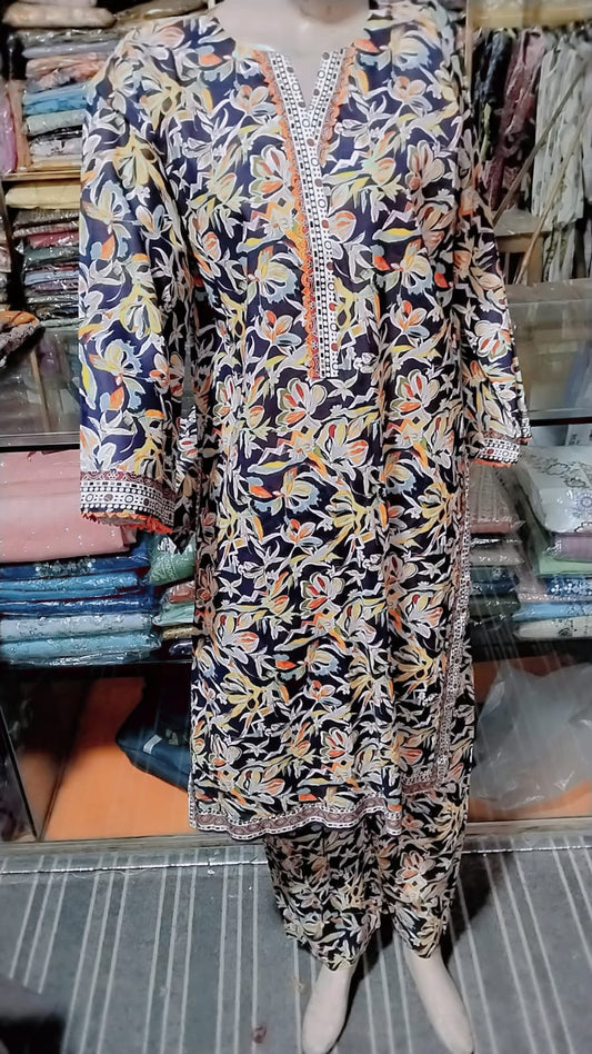 ORIGINAL BIN SAEED LAWN TWO PIECE STICHED