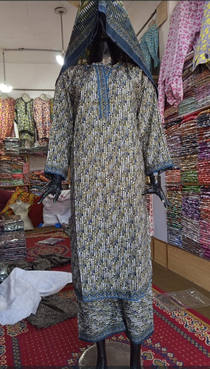 ORIGINAL BIN SAEED THREE PIECE STICH SUIT
