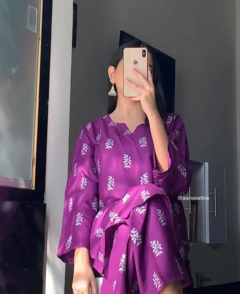 NEW PRINTED LADIES SUIT